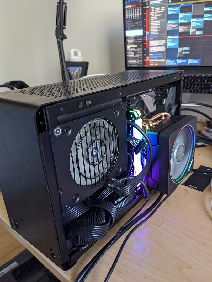 Finished computer build